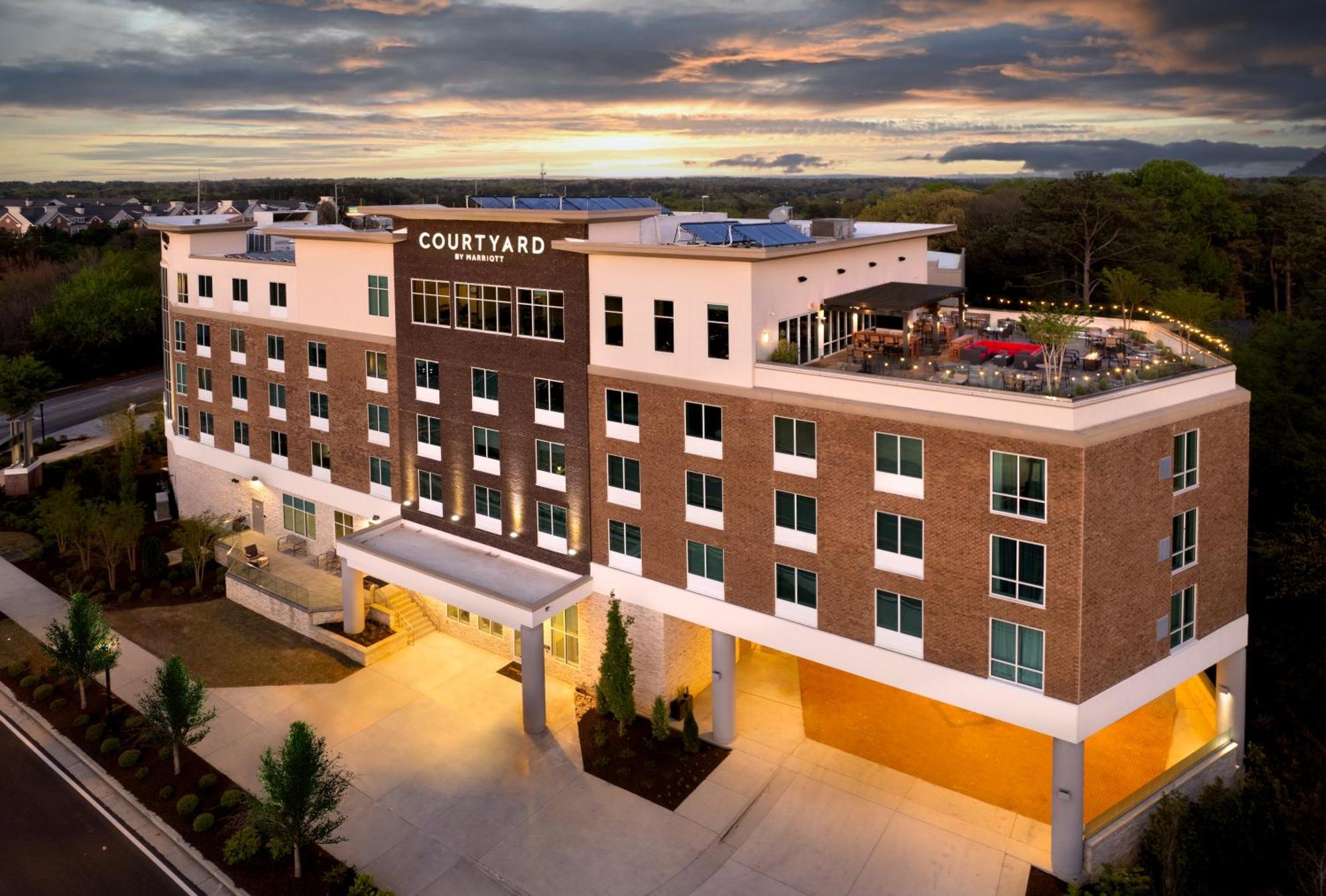 Courtyard By Marriott Atlanta Dunwoody Hotell Exteriör bild